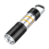 Aluminum Flashlight Lantern with Carabiner — view 3