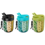 Compartment Pill Organizer Cup with Wrist Strap — view 3