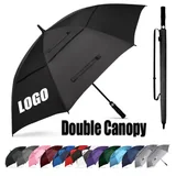 68-Inch Automatic Double-Canopy Golf Umbrella
