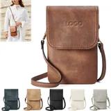PU Crossbody Phone Bag with Card Slots