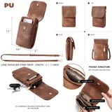 PU Crossbody Phone Bag with Card Slots — view 2