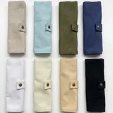 Bamboo Cutlery Set with Canvas Pouch — view 3