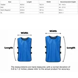 Size L Polyester Training Bib — view 3