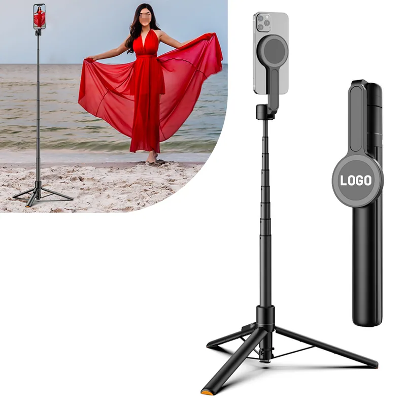 Magnetic Selfie Stick Tripod with Remote