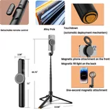 Magnetic Selfie Stick Tripod with Remote — view 2