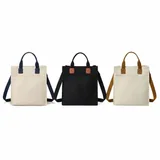 Canvas Tote with Detachable Shoulder Strap — view 3