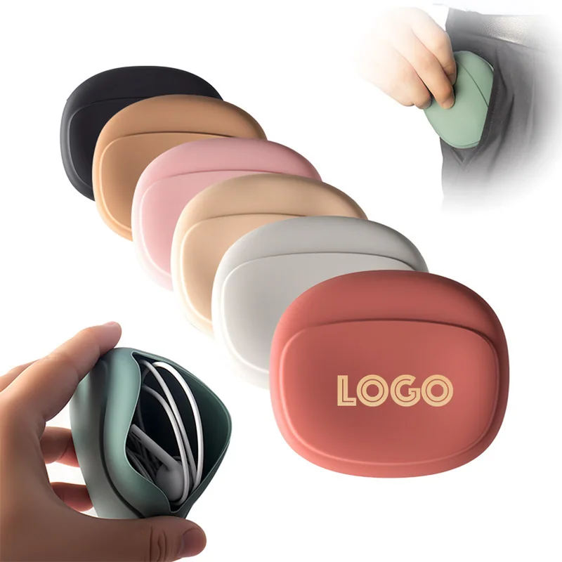 Silicone Earbud and Cable Pouch