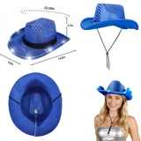 LED Sequin Cowboy Hat — view 2