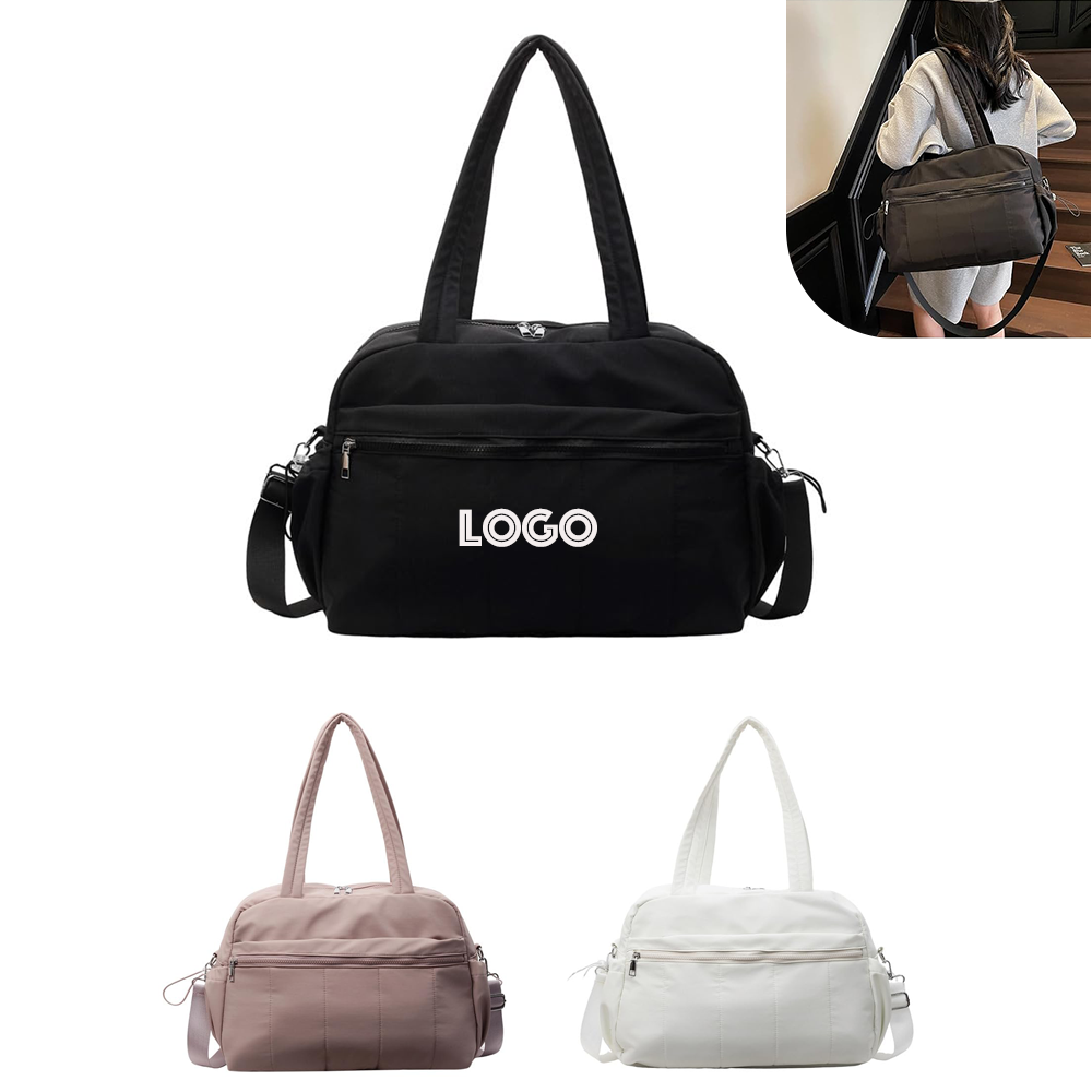16-inch Multi-Pocket Fabric Duffle Bag