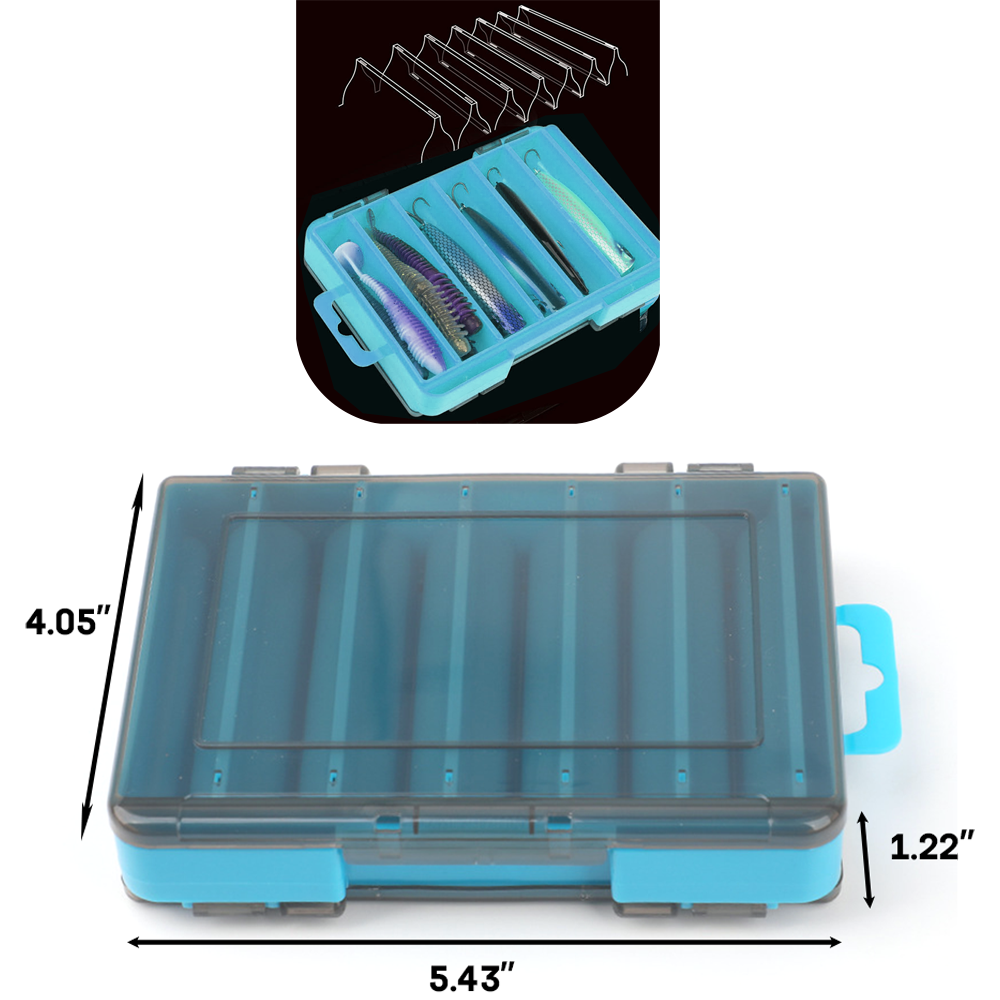 Clear PP Fishing Tackle Storage Box — view 2
