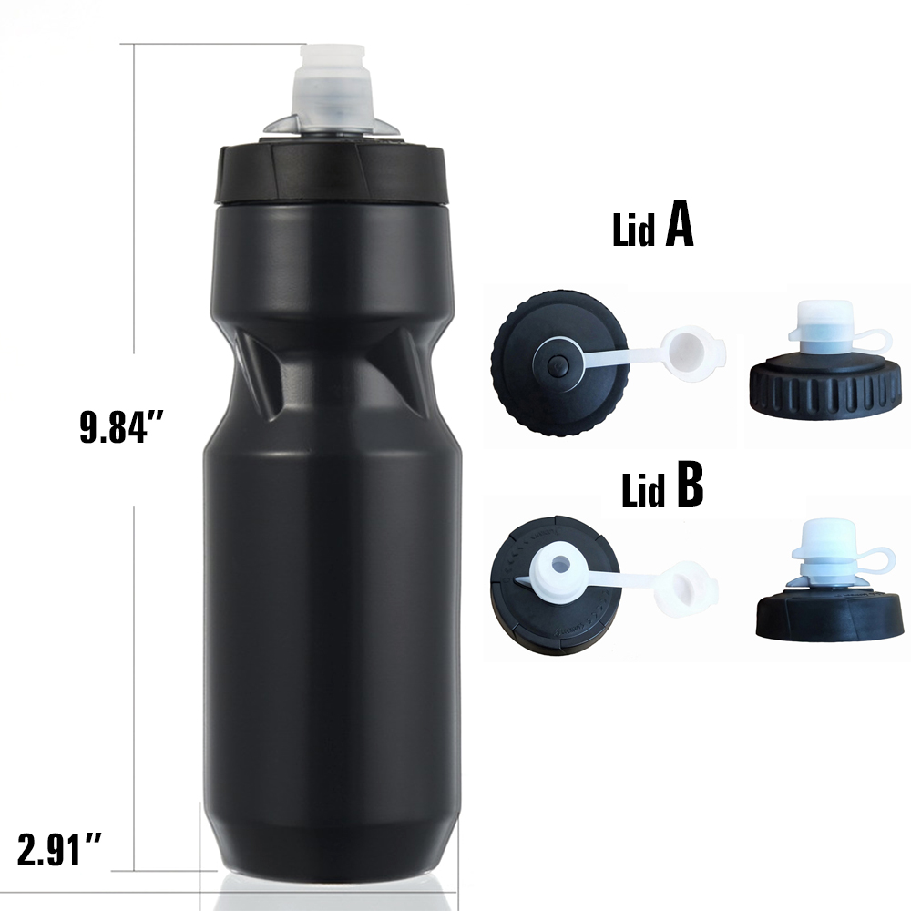 24 oz Textured-Grip Sports Squeeze Bottle — view 2