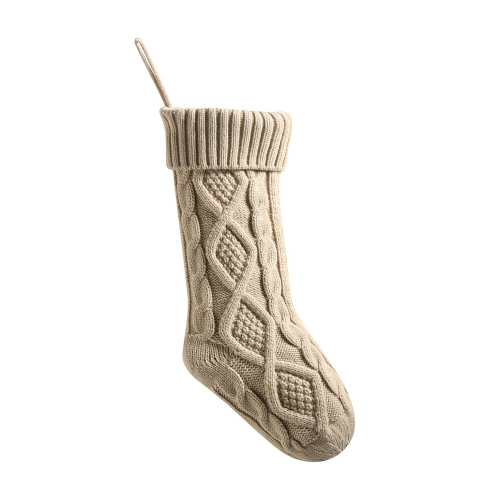 18-inch Custom Knit Christmas Stocking — view 5