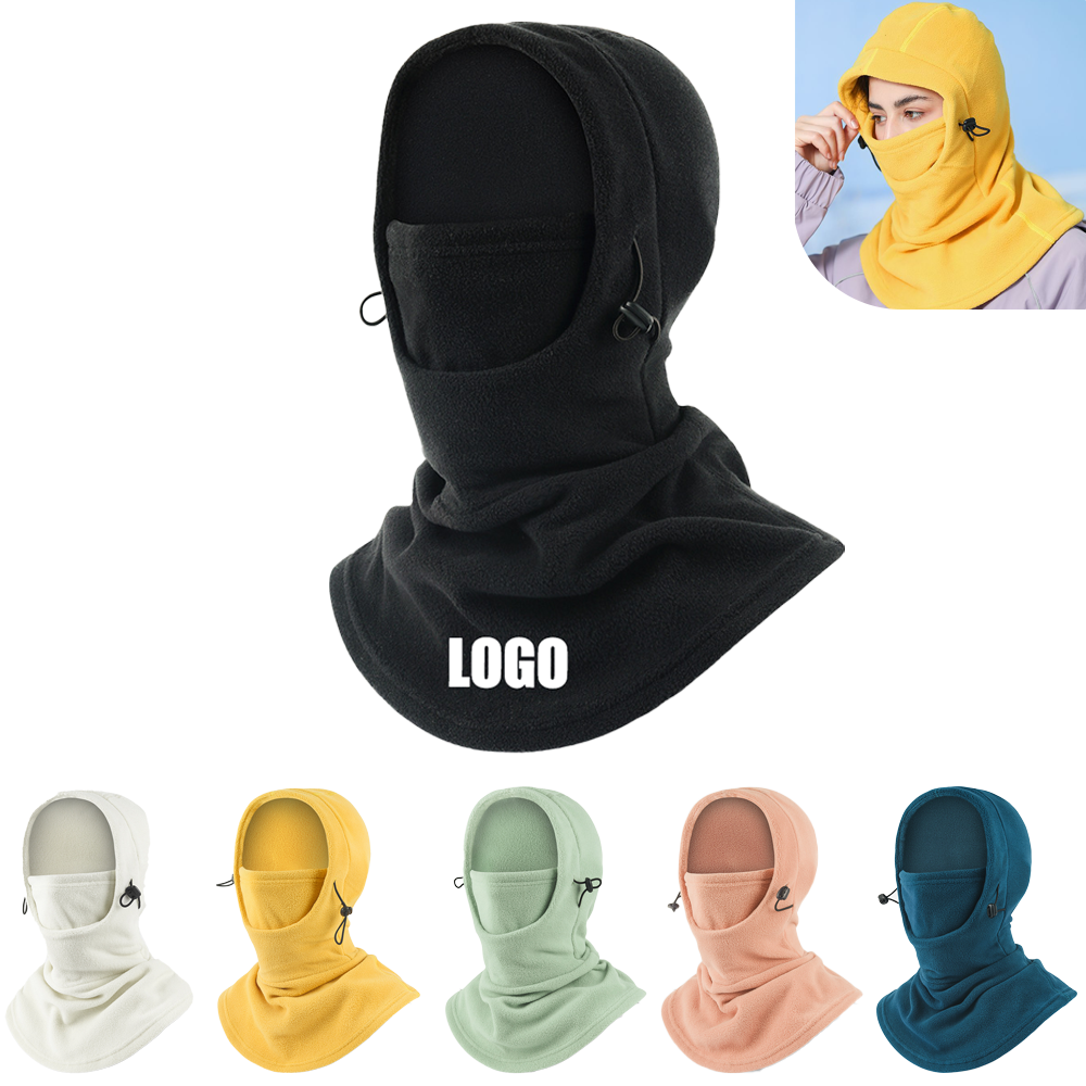 Custom Drawstring Winter Balaclava Hood