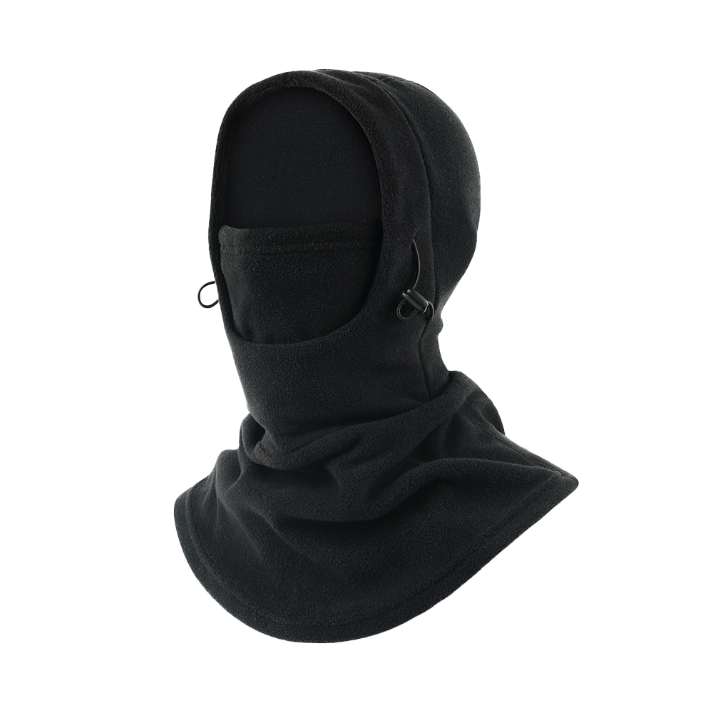 Custom Drawstring Winter Balaclava Hood — view 3