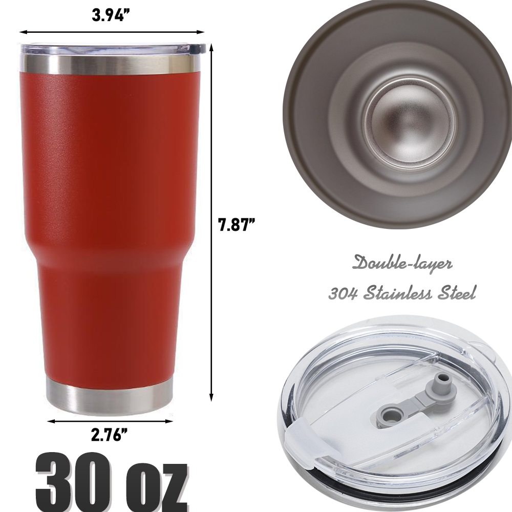 30 oz Double-Wall Vacuum Insulated Tumbler — view 2