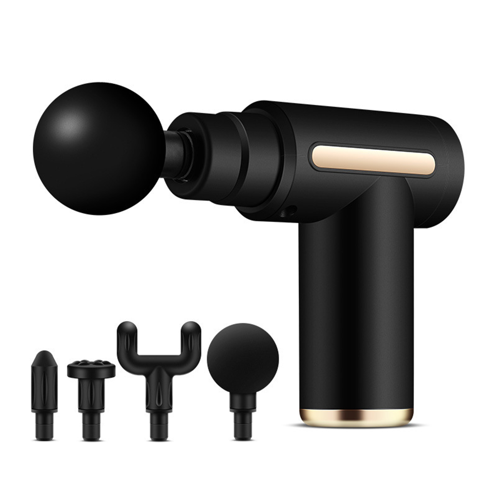 Portable 4-in-1 Massage Gun with 4 Heads — view 3