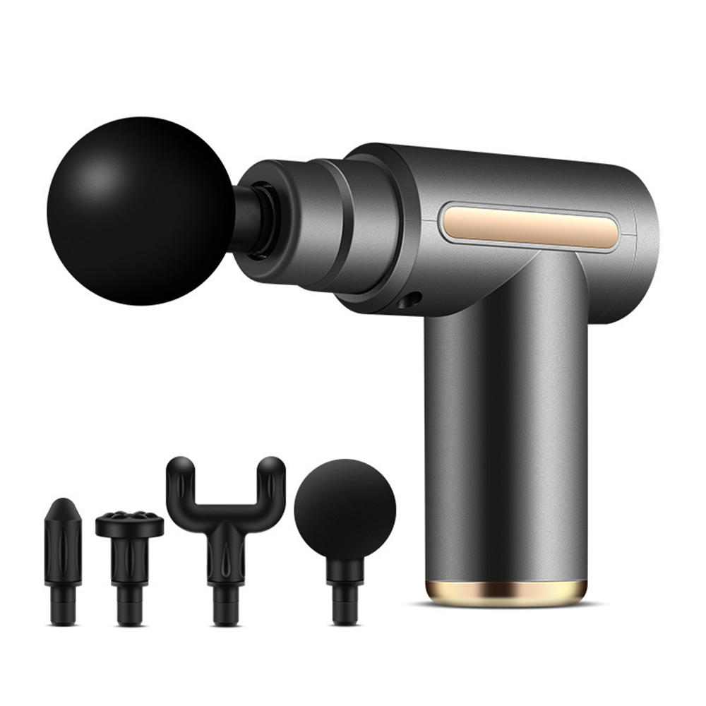 Portable 4-in-1 Massage Gun with 4 Heads — view 4