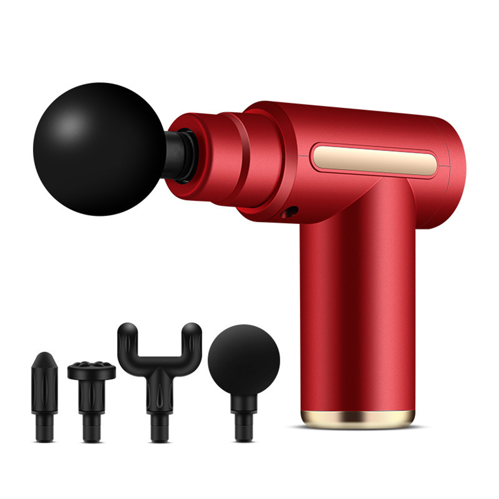Portable 4-in-1 Massage Gun with 4 Heads — view 5