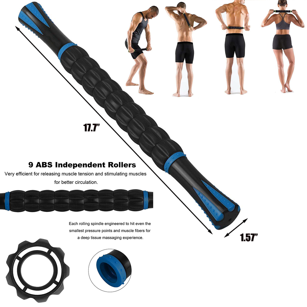18-inch Deep Tissue Muscle Roller Stick — view 2