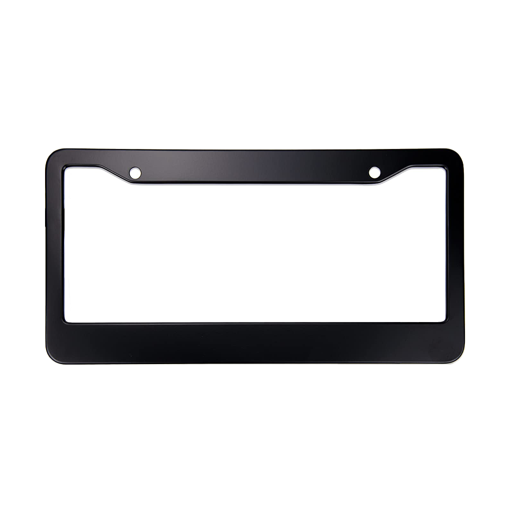 Full-Color Universal Aluminum License Plate Frame — view 3